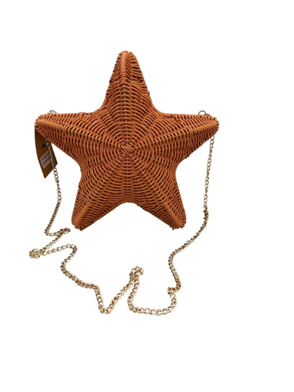 Tommy Bahama Woven Straw Wicker Starfish Crossbody Bag NWT